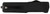 Templar Knife XMCABK121 Excalibur Money Clip 1.90" OTF Dagger Plain Black Oxide Stonewashed Powder Coated D2 Steel Blade, 3.38" Black Anodized Aluminum Handle