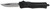 COBRA TEC KNIVES LLC CobraTec Knives SBCTK1SDNS CTK-1  Small 2.75" OTF Drop Point Plain D2 Steel Blade/Black Aluminum Handle Features Glass Breaker Includes Pocket Clip