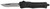COBRA TEC KNIVES LLC CobraTec Knives SBCTK1SDS CTK-1  Small 2.75" OTF Drop Point Part Serrated D2 Steel Blade/ Black Aluminum Handle Features Glass Breaker Includes Pocket Clip