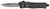 COBRA TEC KNIVES LLC CobraTec Knives SSWCTK1SDNS CTK-1  Small 2.75" OTF Drop Point Plain D2 Steel Blade/Black Stonewashed Aluminum Handle Features Glass Breaker Includes Pocket Clip