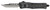 COBRA TEC KNIVES LLC CobraTec Knives SSWCTK1STNS CTK-1  Small 2.75" OTF Tanto Plain D2 Steel Blade/Black Stonewashed Aluminum Handle Features Glass Breaker Includes Pocket Clip