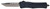 COBRA TEC KNIVES LLC CobraTec Knives MNYCTK1MTNS CTK-1  Medium 3" OTF Tanto Plain D2 Steel Blade/NYPD Blue Aluminum Handle Features Glass Breaker Includes Pocket Clip