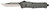 COBRA TEC KNIVES LLC CobraTec Knives LSWCTK1LTNS CTK-1  Large 3.75" OTF Tanto Plain D2 Steel Blade/Stonewashed Aluminum Handle Features Glass Breaker Includes Pocket Clip