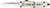 COBRA TEC KNIVES LLC CobraTec Knives MCATIFS3TNS FS-3 Come And Take It 3" OTF Tanto Plain D2 Steel Blade/White w/"Come And Take It" Cerakoted Aluminum Handle Features Glass Breaker Includes Pocket Clip