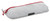 VERTX/FECHHEIMER Vertx VTX5205AGYNA Overflow Pouch 2 pk, Large Size made of White Nylon with Mesh & Red Accents, YKK Zipper & Durable Hook Back Panel 15.50" W x 5.20" H Dimensions