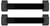 AOB/AMERICAN OUTDOOR BRND Lockdown 1215349 Securewall  Black 8" Steel 2 Pack