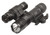 LEAPERS INC (UTG) Leapers LTELP39QA Black Aluminum 400Lumens 23mm LED IRB Bulb Green Laser Picatinny/Weaver Mount