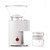 Bistro Electric Stainless Steel Burr Coffee Grinder with Glass Catcher