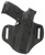 GALCO INTERNATIONAL Galco CM226B Combat Master  OWB Black Leather Belt Slide Compatible w/Glock 19/32/36/45/Glock 19X Gen2-5/CZ-P10C Belt 1.75" Wide Right Hand