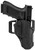 BLACKHAWK/REVELYST Blackhawk 410703BKR T-Series L2C Non-Light Bearing OWB Black Polymer Belt Slide Fits Colt 1911 w/wo Rail Right Hand