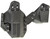 BLACKHAWK/REVELYST Blackhawk 416168BK Stache  IWB Size 68 Black Polymer Belt Clip Compatible w/Glock 43/ 43x/Springfield Hellcat Ambidextrous