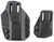 BLACKHAWK/REVELYST Blackhawk 416170BK Stache  IWB Size 70 Black Polymer Belt Clip Fits Sig P365 Ambidextrous