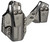 BLACKHAWK/REVELYST Blackhawk  Stache Premium Holster Kit IWB Black Polymer Belt Clip Fits Sig P320 Compact Ambidextrous