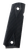 PEARCE GRIP INC Pearce Grip PG19112 Side Panel Grips  Double Diamond Checkering Black Rubber for 1911 Government