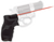 CRIMSON TRACE CORPORATION Crimson Trace 011810 Lasergrips  Fits Taurus Small Frame, Red Laser Black Polymer