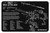 TEKMAT (GSM) TekMat TEKR17SAA  Cleaning Mat Black/White Rubber 11"x17" Colt Revolver Army Parts Diagram