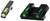 HIVIZ LLC HiViz GLN321 LiteWave H3 Sight Set for Glock Green Tritium White Outline Front Sight-Green Fiber Optic Rear Sight
