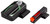 HIVIZ LLC HiViz MPFD21 FastDot  H3 Sight Set for S&W M&P Red Fiber Optic Front Sight-Green Tritium Rear Sight