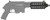 KELTEC ARMS Kel-Tec PLR921 Compact Forend  Made of Synthetic Material with Black Finish & Picatinny Rail for Kel-Tec PLR-16