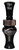 ECHO CALLS INC Echo Calls 79019 Pure Meat  Open Call Double Reed Mallard Sounds Attracts Ducks Black Acrylic