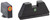 AMERIGLO LLC AmeriGlo GL291 Optic Compatible Sight Set for Glock  XL Tall Green Tritium Orange Outline Front Sight-Green Tritium  Rear Sight