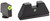 AMERIGLO LLC AmeriGlo GL391 Optic Compatible Sight Set for Glock  XL Tall Green Tritium LumiGreen Outline Front Sight-Green Tritium  Rear Sight
