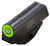 XS Sights TS0003N4G Standard Dot Front Green Tritium Front/Black Oxide Frame, Fits Taurus 605/856