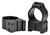 WARNE SCOPE MOUNTS Warne 2BM Maxima  Matte Black Steel 1" Tube High Vertical Split Dovetail, 0 MOA Fits CZ 550