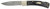 AOB/AMERICAN OUTDOOR BRND Old Timer 1135989 Heritage Series Bruin 50th Anniversary 2.80" Drop Point Plain D2 Steel Blade 3.70" Black Wood Laminate Handle