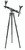 AOB/AMERICAN OUTDOOR BRND Bog-Pod 1100473 Fieldpod Max Tripod with Black Finish, Spike Feet, Carry Strap, Bubble Level, Independent Leg Adjustment & 20-48" Vertical Adjustment