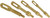 AOB/AMERICAN OUTDOOR BRND Tipton 554428 Slotted Tips  Multi-Caliber Rifle/Pistol Firearm Multi-Size Thread Brass 4 Tips