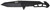 AOB/AMERICAN OUTDOOR BRND Smith & Wesson Knives 1160826 M&P Body Guard Folding Plain Black 8Cr13MoV SS Blade 5.26" Black Steel/G10 Handle Includes Pocket Clip