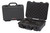 NANUK GEAR PROTECTION USA Nanuk 910CLASG7 910 Classic 2 Up Pistol Case Graphite Polymer w/ Latches & Closed-Cell Foam Padding 13.20" L x 9.20" W x 4.10" H Interior Dimensions