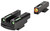 KIMBER MFG INC Kimber Mfg.,inc 4000154 Micro 9 Trulgo TFX Pro Sight Set  Green/Fiber Optic Orange Outline Front Sight-Green/Fiber Optic Black Outline Rear Sight