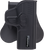 BULLDOG CASE COMPANY Bulldog RRG43 Rapid Release  OWB Black Polymer Paddle Fits Glock 43 Right Hand