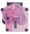 BULLDOG CASE COMPANY Bulldog MX006 Max Multi Fit OWB Transparent Pink Polymer Paddle Mount