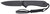 ALLEDGE INTERNATIONAL Civivi Knives C2105A Elementum  3.98" Fixed Plain Black Stonewashed D2 Steel Blade, 4.50" Black G10 Handle