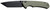 ALLEDGE INTERNATIONAL Civivi Knives C19059C-2 Brazen  3.46" Folding Plain Black D2 Steel Blade, OD Green Textured G10 Handle