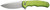 ALLEDGE INTERNATIONAL Civivi Knives C18026E-3 Praxis  3.75" Folding Drop Point Plain Satin Nitro-V Steel Blade, Lime Green Aluminum Handle