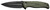 ALLEDGE INTERNATIONAL Civivi Knives C23053-2 Incindie  3.48" Folding Spear Point Plain Black Stonewashed 14C28N Steel Blade, OD Green Textured G10 Handle