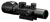 KONUS USA CORPORATION Konus 7170 KonusPro AS-34 Matte Black 2-6x28mm 34mm Tube Dual Illuminated Green/Red Engraved Mil-Dot Reticle Features Bubble Level