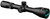 KONUS USA CORPORATION Konus 7180  LZ-30 Black 2.5-10x 30/30 w/ Illuminated Floating Corss Red/Blue Reticle