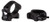 KONUS USA CORPORATION Konus 7410 Steel Rings  Matte Black 30mm Quick Release Medium 0 MOA