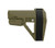 SB Tactical SBA5X07SB SBA5 Stabilizing Brace Ranger Green Polymer Adj 5 Position, 10.25" OAL Includes Sling Strap
