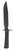 COLD STEEL (GSM) Cold Steel CS92R14R1 Military Classic Trainer 6.75" Fixed Plain Black Santoprene Blade, 4.75" Black Santoprene Handle