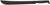 COLD STEEL (GSM) Cold Steel CS97TM21S Two Handed  21" Black Matte Anti Rust 65Mn Carbon Steel Blade, Black Polypropylene Handle 30" Long