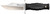 COLD STEEL (GSM) Cold Steel CS39LSAB Leatherneck  Mini 3.50" Fixed Clip Point Plain 8Cr13MoV SS Blade/3.25" Black Contoured Kray-Ex Handle Includes Sheath