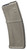 PRO MAG INDUSTRIES INC ProMag RM30FDE Standard  30rd Detachable w/Roller Follower 5.56x45mm Fits AR-15 Flat Dark Earth DuPont Zytel Polymer