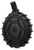 PRO MAG INDUSTRIES INC ProMag REMA4 Standard  70rd Drum 22 LR Fits Remington 597 Smoke Polycarbonate