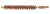 PRO SHOT PRODUCTS Pro-Shot 338R Bore Brush  .338 Cal Rifle #8-32 Thread Bronze Bristles Brass Core